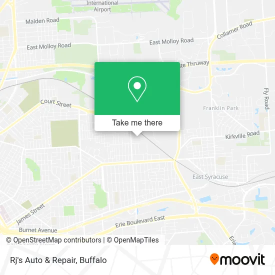 Rj's Auto & Repair map