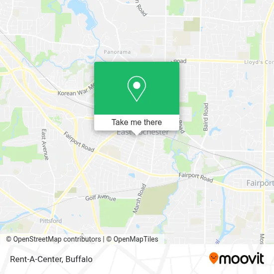 Rent-A-Center map