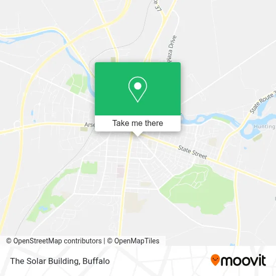 The Solar Building map