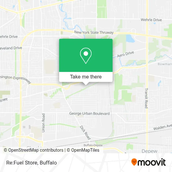 Re:Fuel Store map