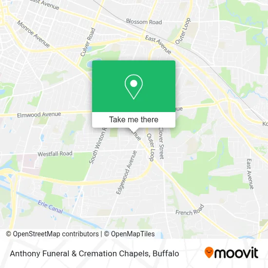 Anthony Funeral & Cremation Chapels map