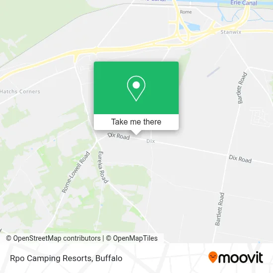 Rpo Camping Resorts map