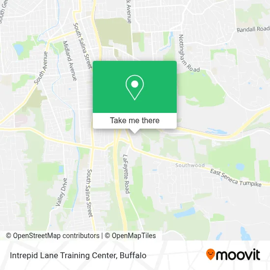 Intrepid Lane Training Center map