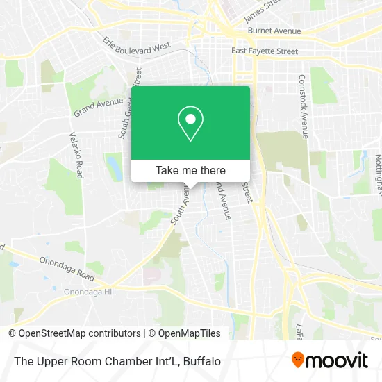 The Upper Room Chamber Int’L map