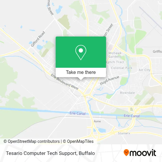 Tesario Computer Tech Support map