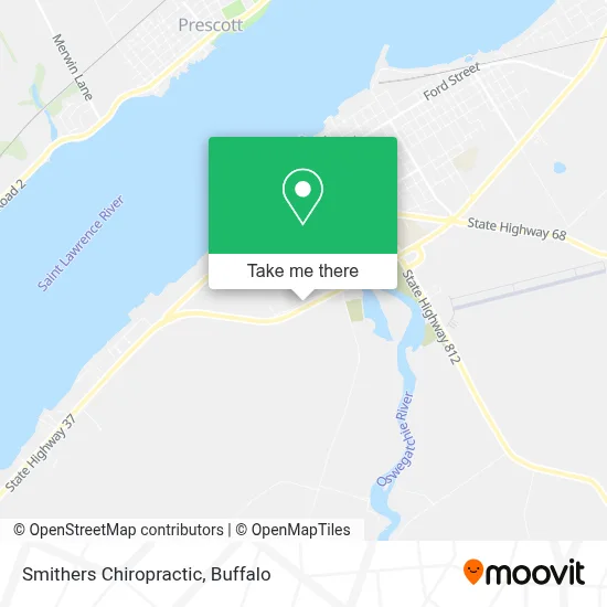Smithers Chiropractic map