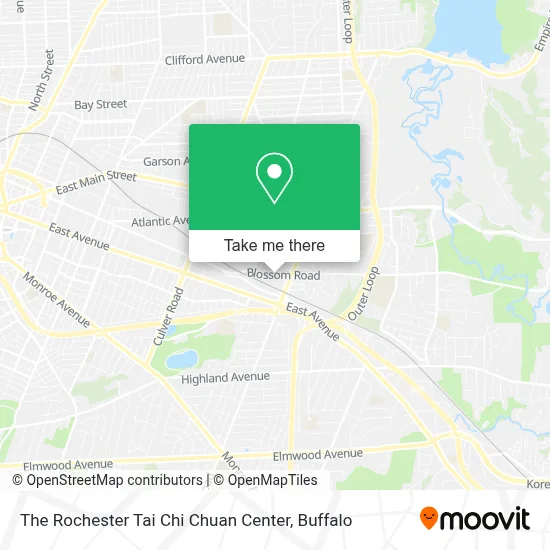 The Rochester Tai Chi Chuan Center map