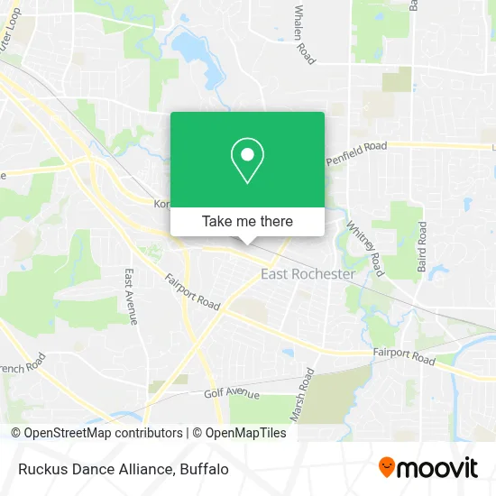 Ruckus Dance Alliance map