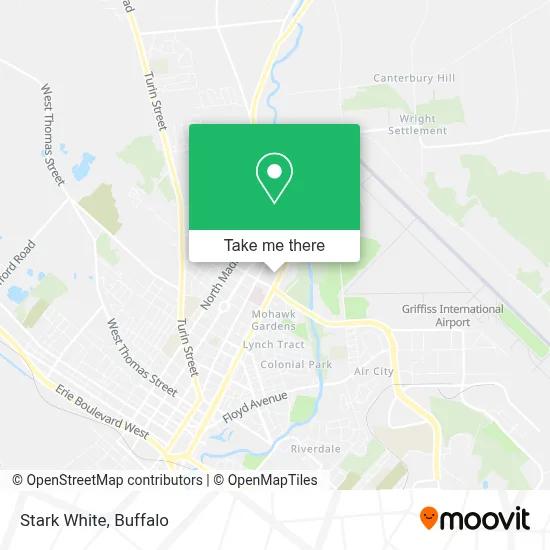 Stark White map