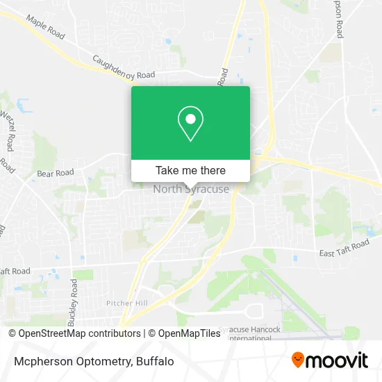 Mcpherson Optometry map