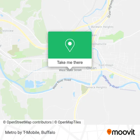 Metro by T-Mobile map
