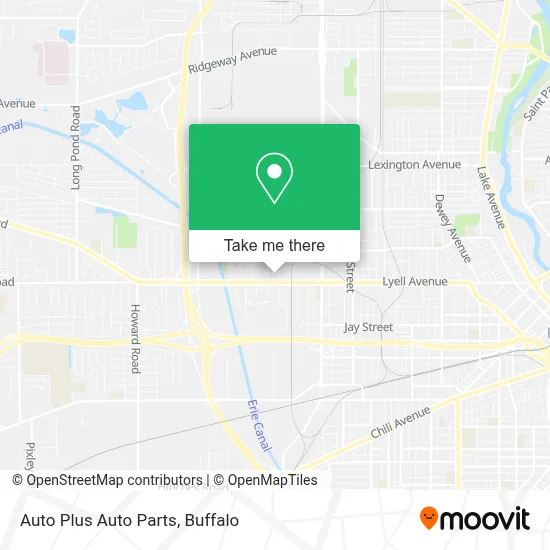 Auto Plus Auto Parts map