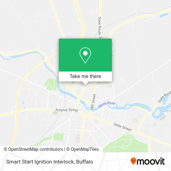 Smart Start Ignition Interlock map