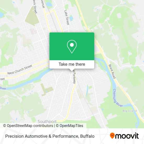 Precision Automotive & Performance map