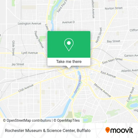 Rochester Museum & Science Center map
