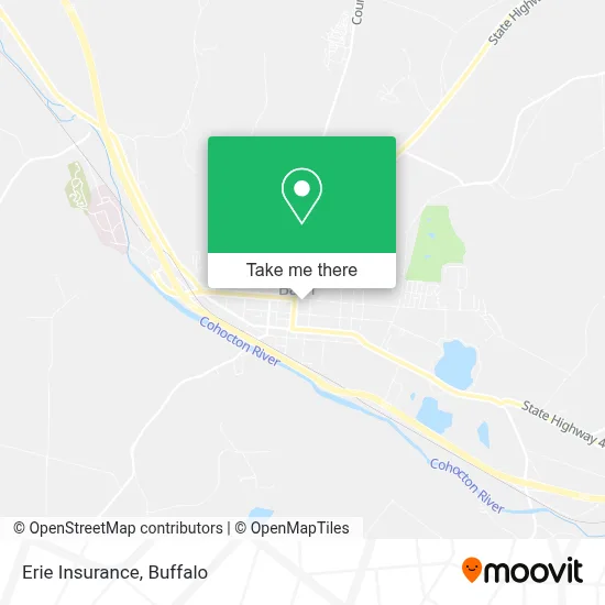 Erie Insurance map