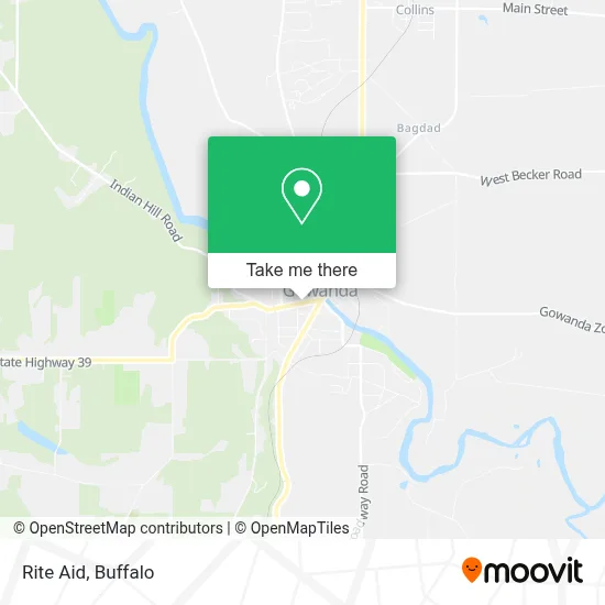 Rite Aid map