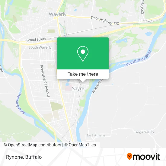 Rynone map