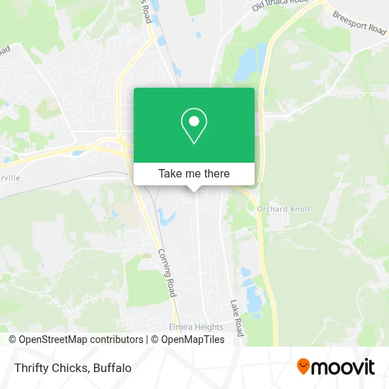 Thrifty Chicks map