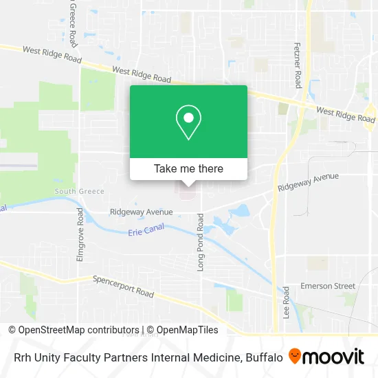 Rrh Unity Faculty Partners Internal Medicine map