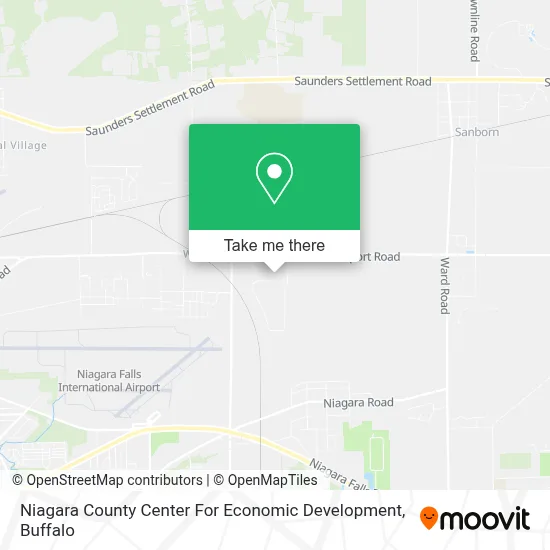Niagara County Center For Economic Development map