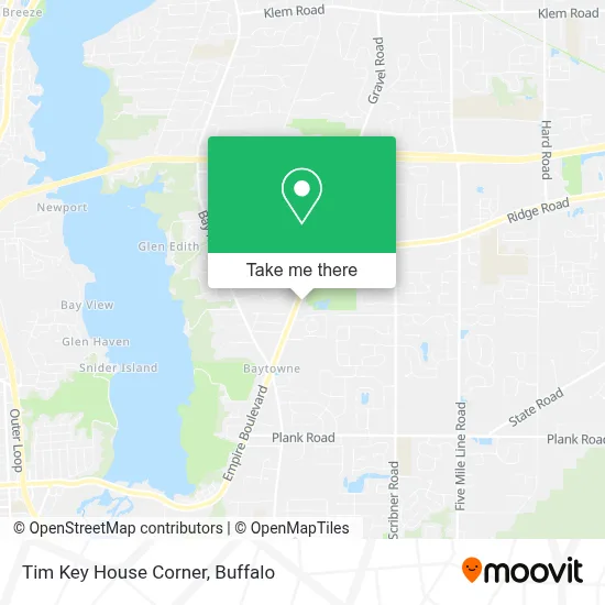 Tim Key House Corner map