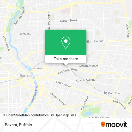 Boxcar map