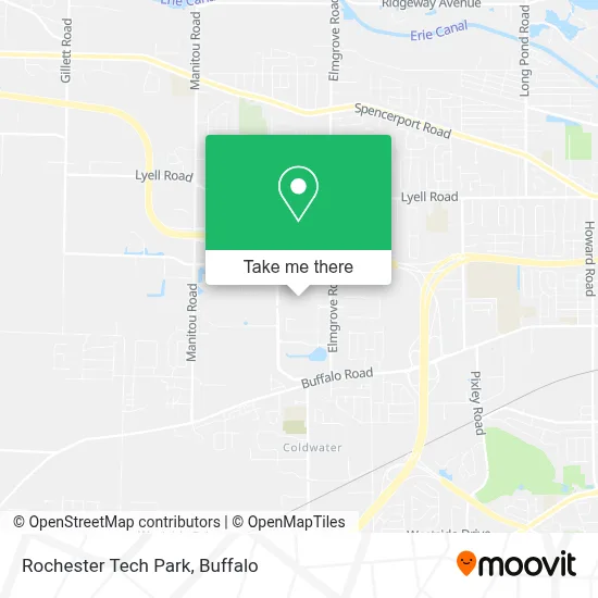 Rochester Tech Park map
