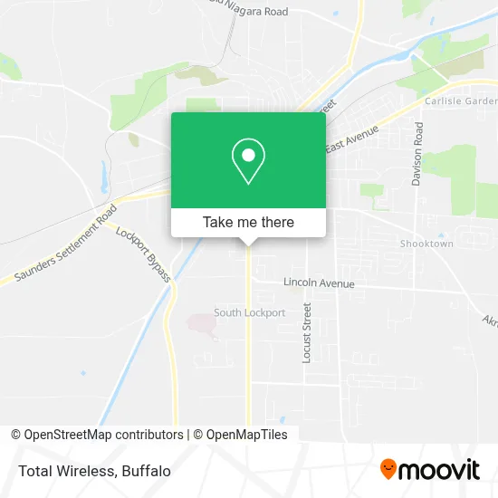 Total Wireless map