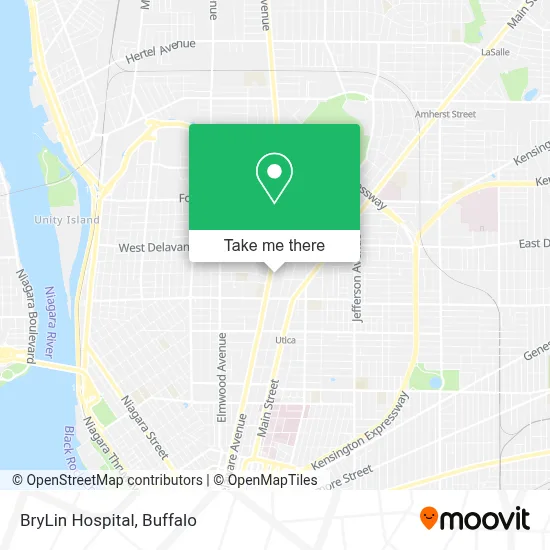 BryLin Hospital map