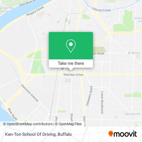 Ken-Ton School Of Driving map