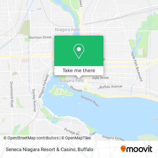 Seneca Niagara Resort & Casino map