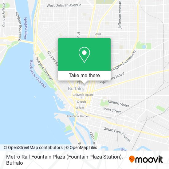 Metro Rail-Fountain Plaza (Fountain Plaza Station) map