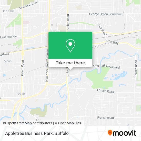 Appletree Business Park map