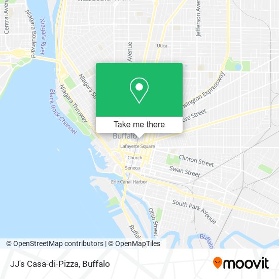 Mapa de JJ's Casa-di-Pizza