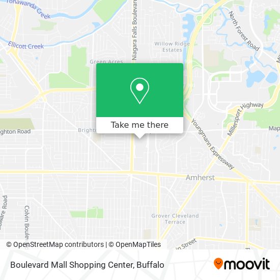 Mapa de Boulevard Mall Shopping Center