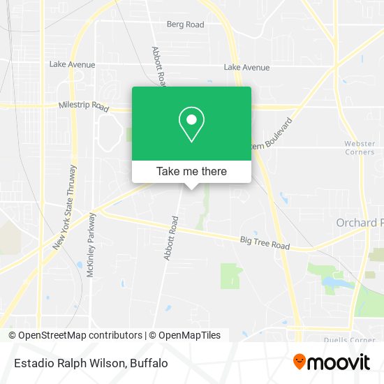 Estadio Ralph Wilson map