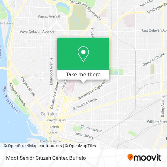 Moot Senior Citizen Center map