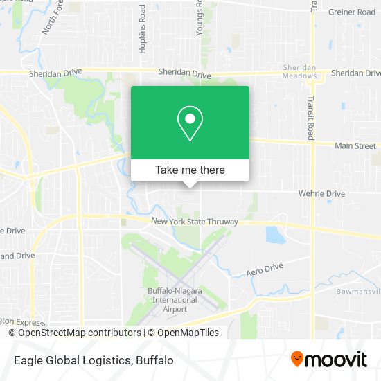 Mapa de Eagle Global Logistics