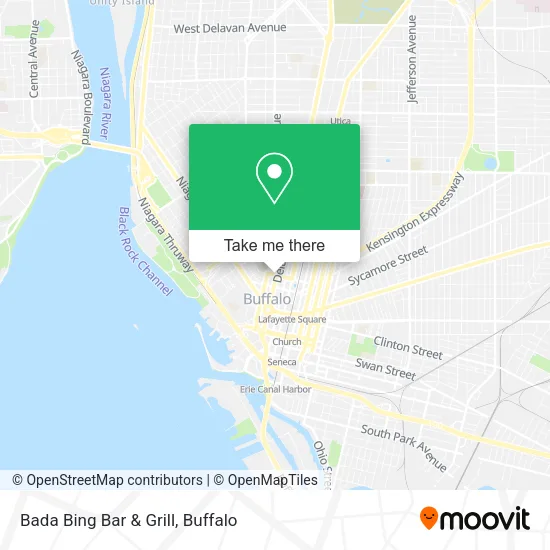 Bada Bing Bar & Grill map