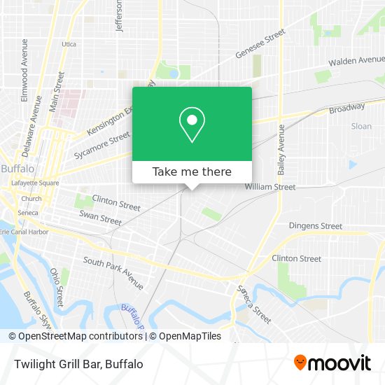 Mapa de Twilight Grill Bar