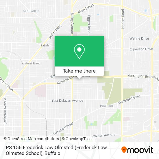 PS 156 Frederick Law Olmsted (Frederick Law Olmsted School) map