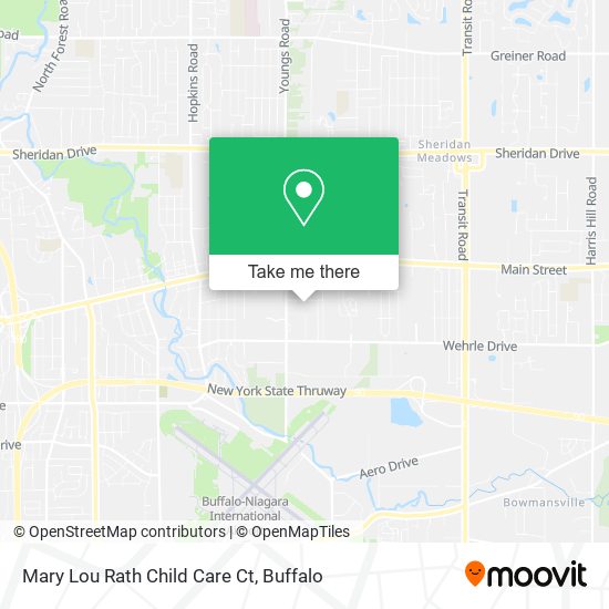 Mapa de Mary Lou Rath Child Care Ct