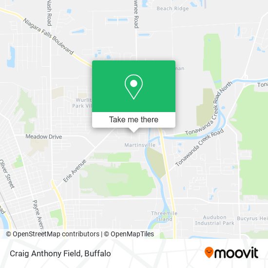 Mapa de Craig Anthony Field