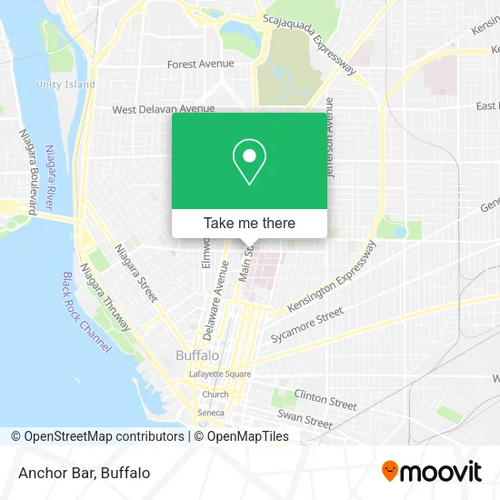Anchor Bar map