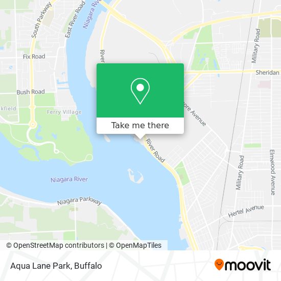 Mapa de Aqua Lane Park