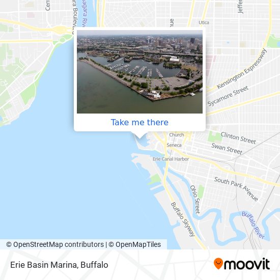 Mapa de Erie Basin Marina