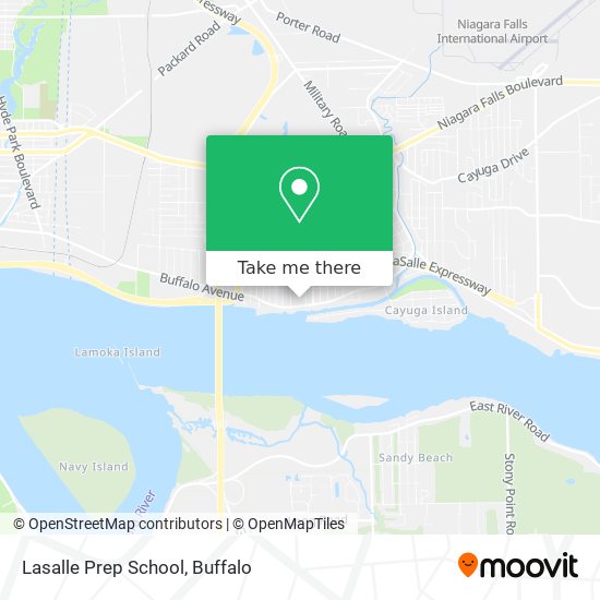 Mapa de Lasalle Prep School