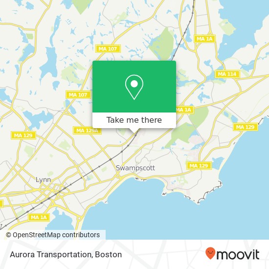 Mapa de Aurora Transportation