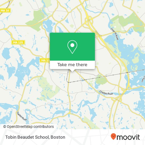 Mapa de Tobin Beaudet School